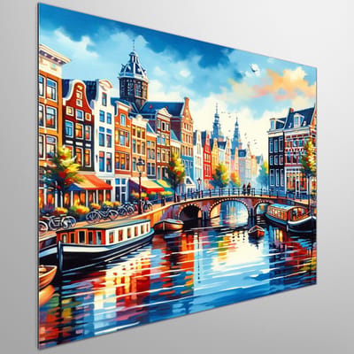 Kunstprint | Wanddecoratie | Dibond | 20 × 20 cm