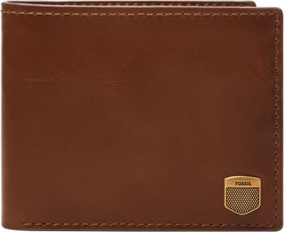 FOSSIL Kaarthoes Hayes Bifold Brown Bruine