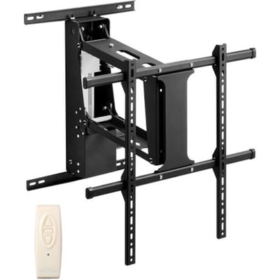 VEVOR Gemotoriseerde tv-muurbeugel voor tv's van 813 tot 1651 mm, elektrisch verstelbare en neerklapbare standaard met max. VESA 60 x 60 cm, geschikt voor tv's tot 40 kg