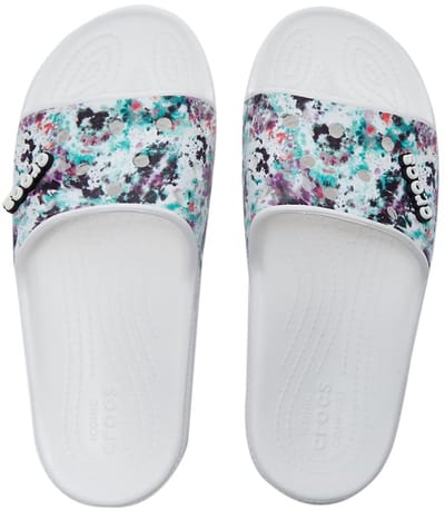 Crocs Classic Tie Dye Graphic Multi/White Maat 38/39 US M6/W8