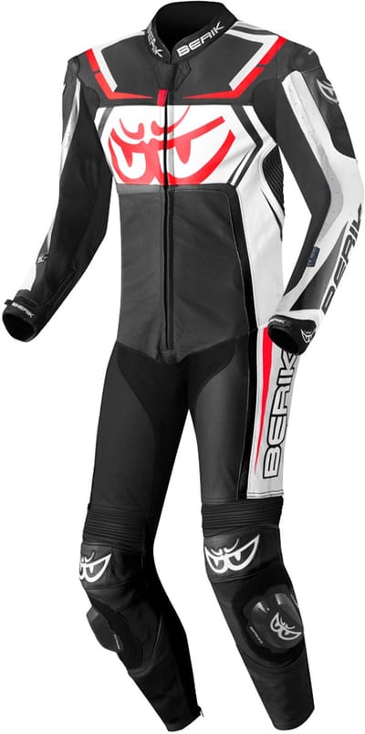 Berik Race-Tech Zwart Wit 1-Delig Motorpak - Racepak