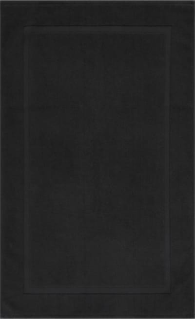 Luxe katoenen badmat - 1200 GSM - 60 x 100 cm - Zwart