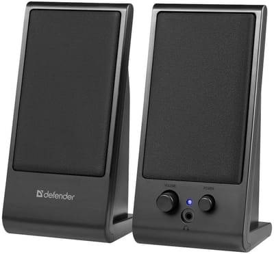 Defender SPK-170 Serie - 2.0 Luidsprekers - 6W - USB - Zwart