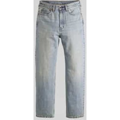 loose fit jeans van puur katoen