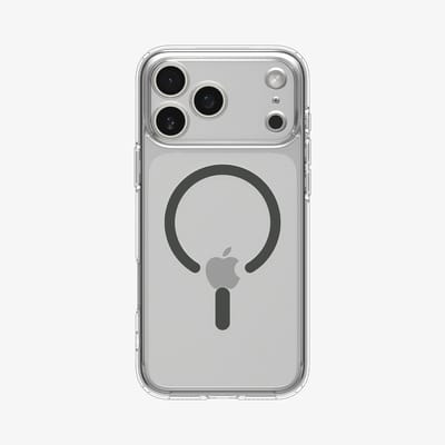 Spigen Ultra Hybrid MagFit - Hoesje Geschikt voor iPhone 17 Pro - Compatibel met MagSafe - Back Cover Transparant Graphite