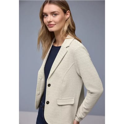 Gestreepte blazer