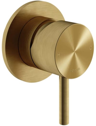 Hotbath Archie AR031 inbouw douchemengkraan geborsteld messing PVD