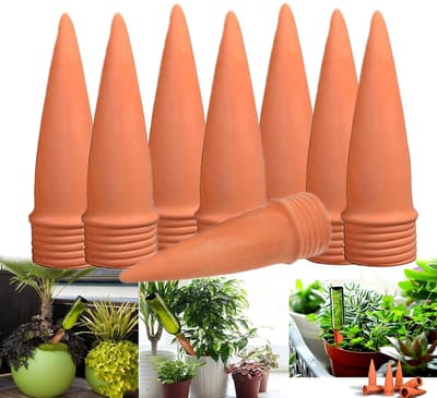 Dailygoods - Automatisch bewateringssysteem, 8 stuks, druppelirrigatie, fles, zelfbewatering, plantenirrigatieset voor tuin, terras, broeikas, bloemen, planten