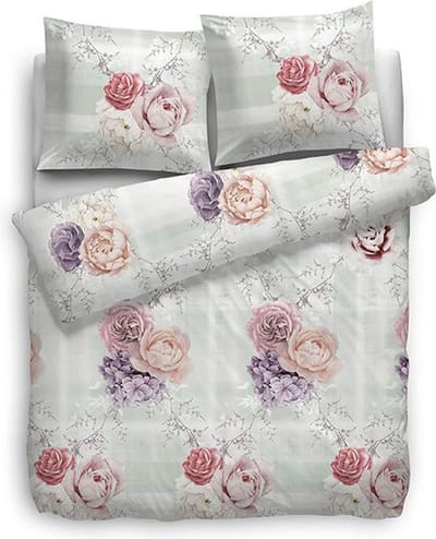 Heckett & Lane Cerise Dekbedovertrek - Eenpersoons - 140x200/220 cm - Multi