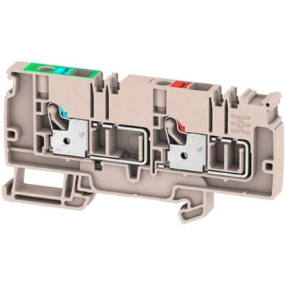 Weidmüller 1988270000 Doorgangsklem 8.1 mm Spanveer Grijs 20 stuk(s)
