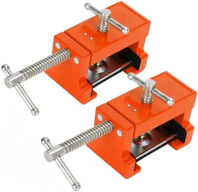Kastinstallatieklemmen - Kastklemmen - Houtbewerking - Snelle installatie - 2 stuks - Oranje