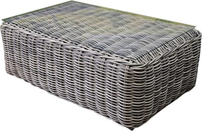 Las Palmas lounge tuintafel 120x75xH43,5 cm grijs