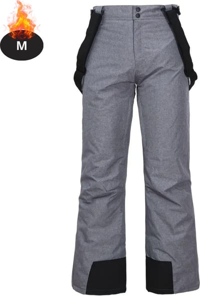 Livano Skibroek - Skipak - Snowboard Broek - Winterbroek - Sneeuwbroek - Dames - Wintersport - Grijs - Maat M