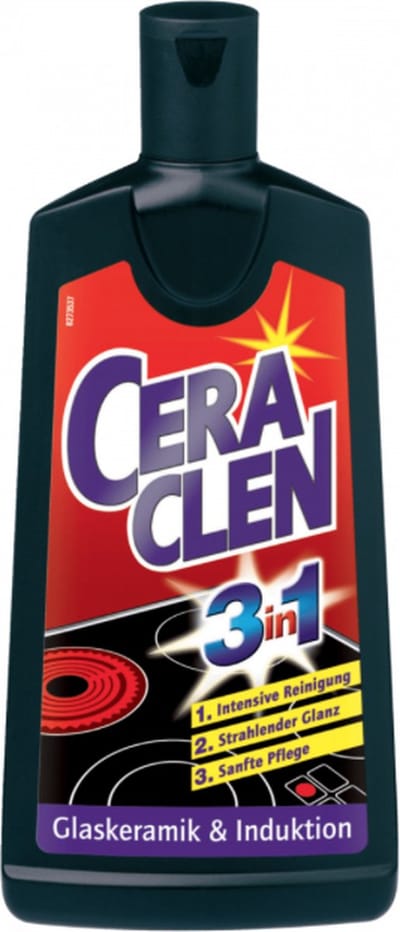 Cera Clen 3-in-1 - verzorging voor glazen keramiek en inductie reiniger - 1x 200 ml