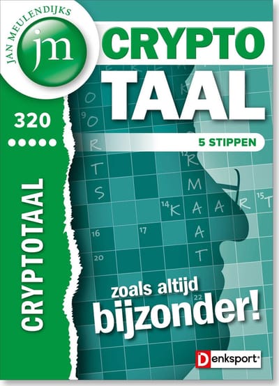 Denksport Puzzelboek Jan Meulendijks - Cryptotaal 5*, editie 320