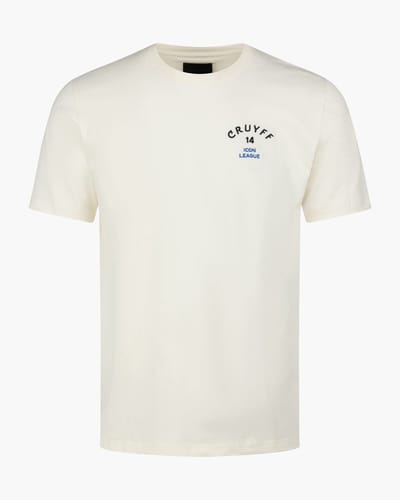 Cruyff M League Tee Cannoli Cream