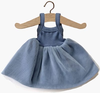 Minikane Rosella Blauwe Balletjurk 32 cm