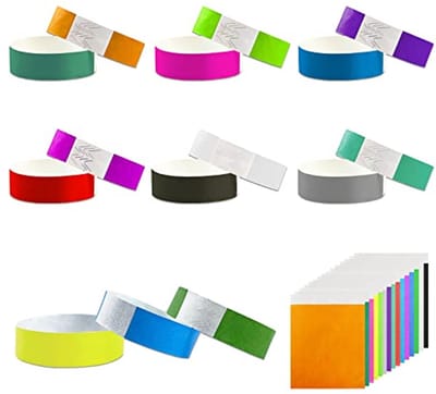 Solidchoice - 150 Stuks Waterdichte Evenementenbanden voor Feesten