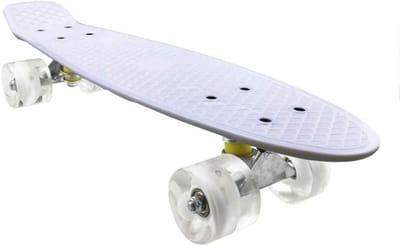 Mini Cruiser Skateboard - Fish Board - Buiten Sporten - Anti-slip Deck - 55 x 14 cm - Print