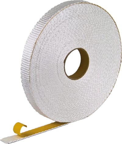 GOEBEL® - 1 x Thermo glasband - Thermo glasweefselband 20 x 2mm zelfklevend, 50m rol voor de onderbreking van koudebruggen