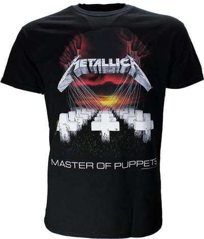 Metallica Master Of Puppets T-Shirt - Officiële Merchandise - XXL