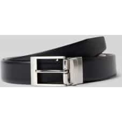 PIERRE CARDIN heren draaibaar leren riem - bruin