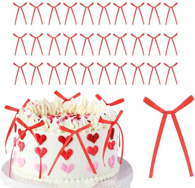 Dailygoods- Taartstrikken 30 stuks - Taartdecoratie - Satijnen