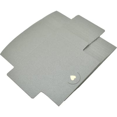 Lot de 20 mini enveloppes en papier pour cartes de vœux, cartes de visite, invitations de mariage blanc argent