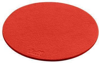 Daff Onderzetter - Vilt - Rond - 20 cm - Orange - Oranje