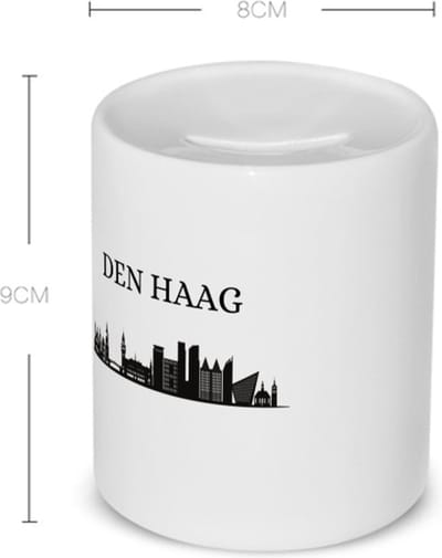 Akyol - den haag Spaarpot - Rotterdam - hagenezen, hagenaren of toeristen - stad - den haag - zuid holland - 350 ML inhoud