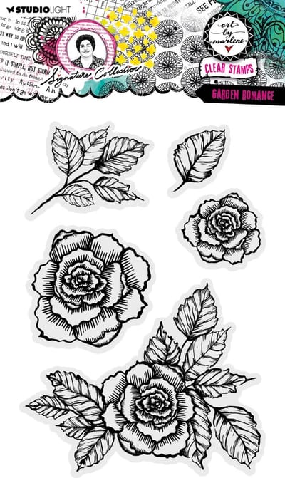 Clear stamps ABM Signature collection - Garden romance nr. 647