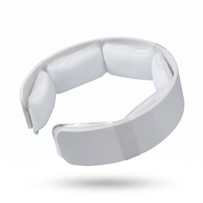Ryoudavell - PCM Koelring voor de Nek - Premium Verkoelende IJshalsband met Gel - Zachte TPU Nekkoeler tegen Hitte en Zweten - Herbruikbaar - Wit