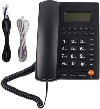 Desktop telefoon met grote knopen voor elke dag