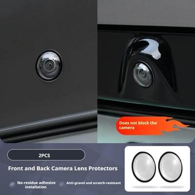 Voor Byd Sealion 6 Sealion 7 Seal U Dm-I Ev Auto Camera Lens Beschermhoes 360 Graden Krasbestendige Beschermer Accessoires black