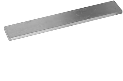Roestvrij staal plaat - Stangplaat metaal - Doe-het-zelf projecten - Sterk en stabiel - 5x60x300 mm - Zilverkleurig