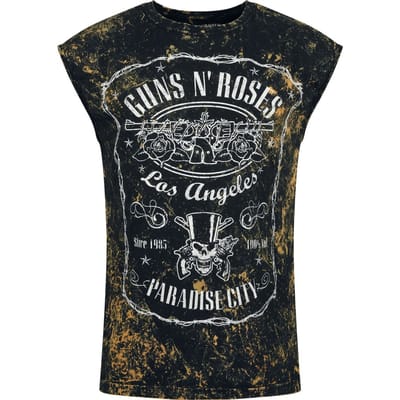 Guns N' Roses Tanktop - Paradise City - M tot 3XL - voor Mannen - meerkleurig