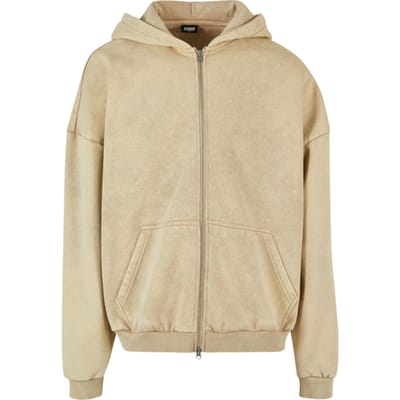 Urban Classic S W 90s Fullzip Jas Met Capuchon Beige