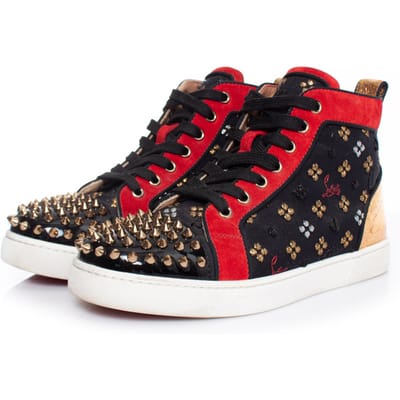 Lou Spike hoge sneakers