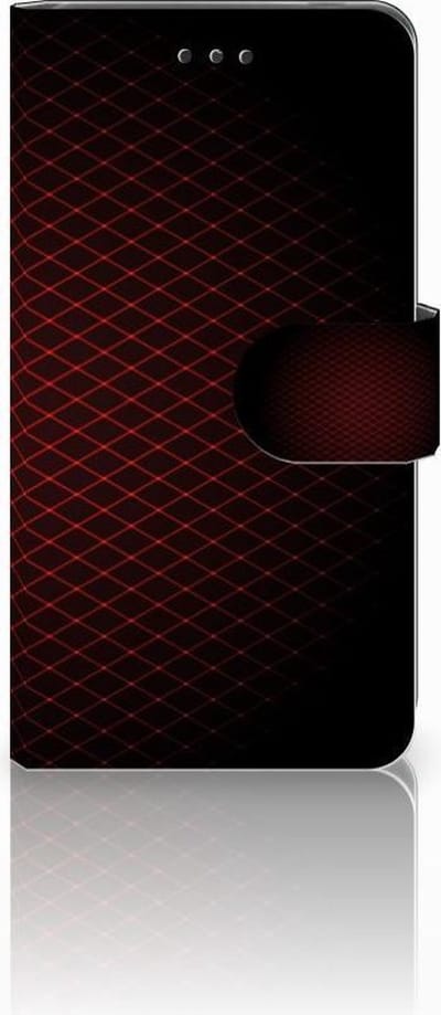 Nokia 7 Telefoon Hoesje Geruit Rood