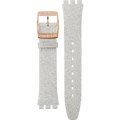 Swatch Irony - Medium - YL AYLG145 YLG145 Grey Sparkle Horlogeband