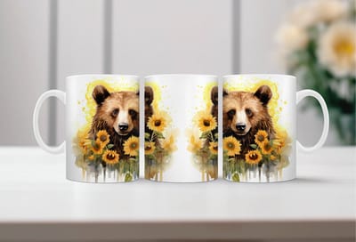 Auqarel koffiemok Beren 4