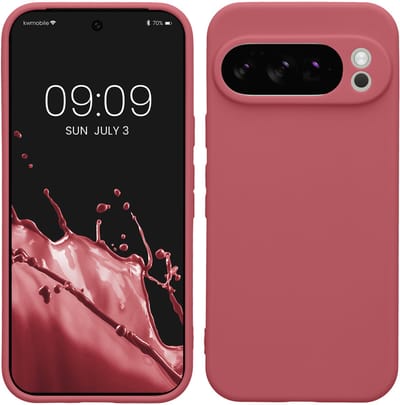 kwmobile telefoonhoesje geschikt voor Google Pixel 10 Pro - Hoesje voor smartphone - Precisie camera uitsnede - In donkerroze