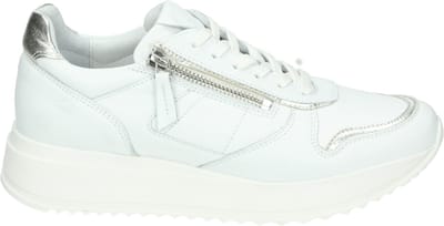 AQA Shoes - A8731 - Lage sneakersDames sneakers - Kleur: Wit/beige - Maat: 36