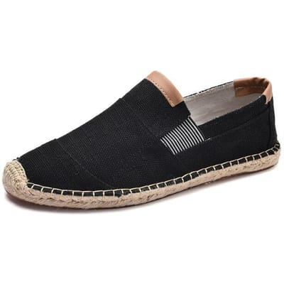 Nieuwste Herenschoenen Casual Heren Ademend Canvas Casual Schoenen Heren Chinese Mode Zachte Slip On Espadrilles Voor Heren Loafers 42