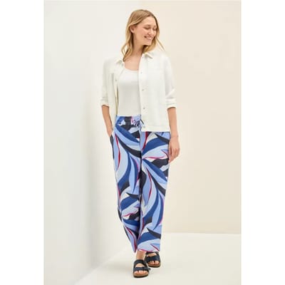7/8 twill broek met structuur
