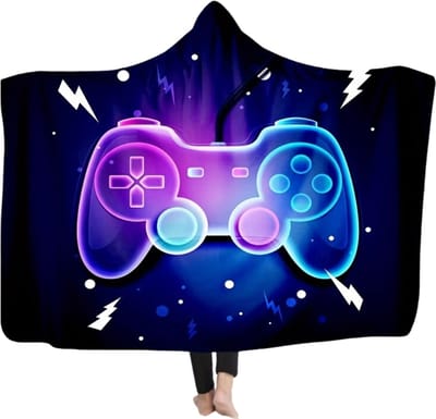 Livano Hoodie Deken Met Mouwen - Onesie - Plaid - Fleece Blanket - Knuffeldeken - Dames - Heren - Volwassenen - Gaming