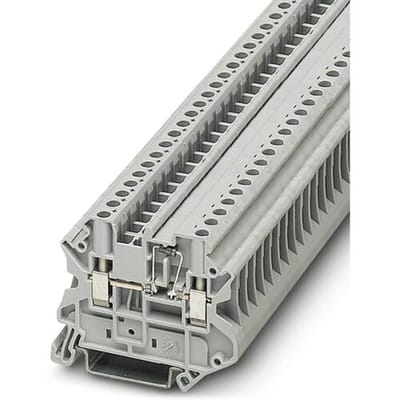 Phoenix Contact 3046237 Componentenserieklem 6.2 mm Schroeven Grijs 50 stuk(s)