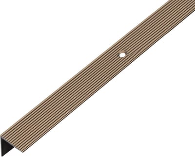 Aluminium Trapneus Profiel Brons Nadenloos 1000mm