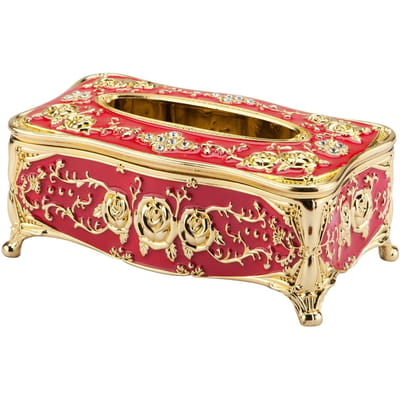 Une boîte à mouchoirs européenne, une boîte d'extraction de serviettes de restaurant, une boîte de rangement de bureau