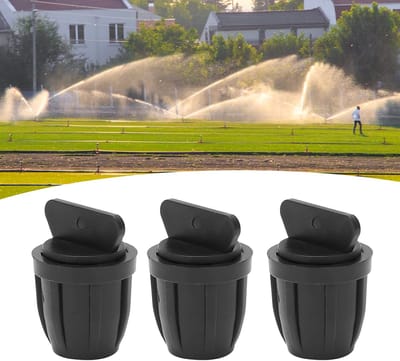 Dailygoods- Slang Eindplug 20 Stks - Duurzaam ABS-Materiaal - Sluit Druppelirrigatieslang - Voor Tuinbedden/Gazons - Ideaal voor Kassen - Productlengte 35 mm - Slangstopper